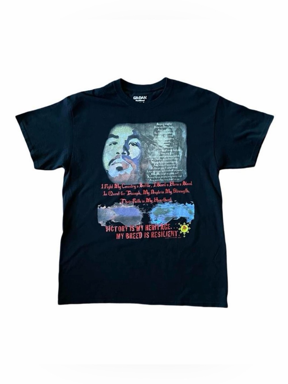 Manny Pacquiao Filipino Anthem Graphic Tee L